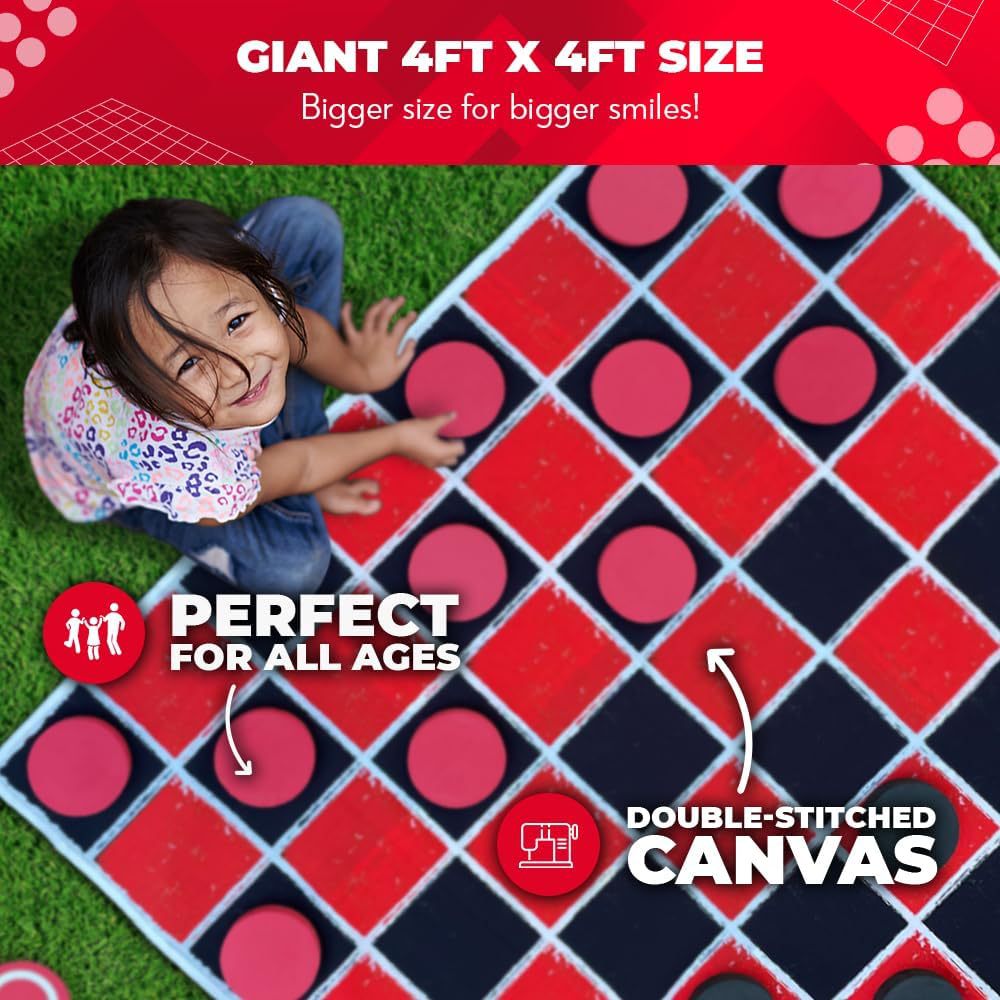 Tic Tac Toe Giant - Set Permainan Catur & Tic Tac