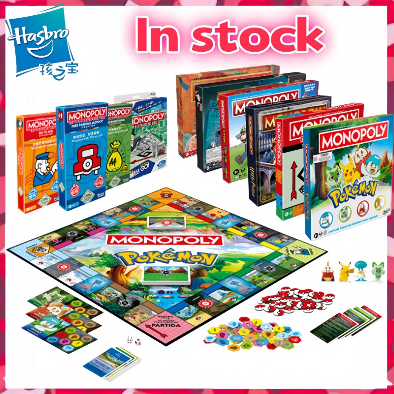Hasbro Game Monopoly - Hasbro Monopoly Edisi Klasik Asli Permainan