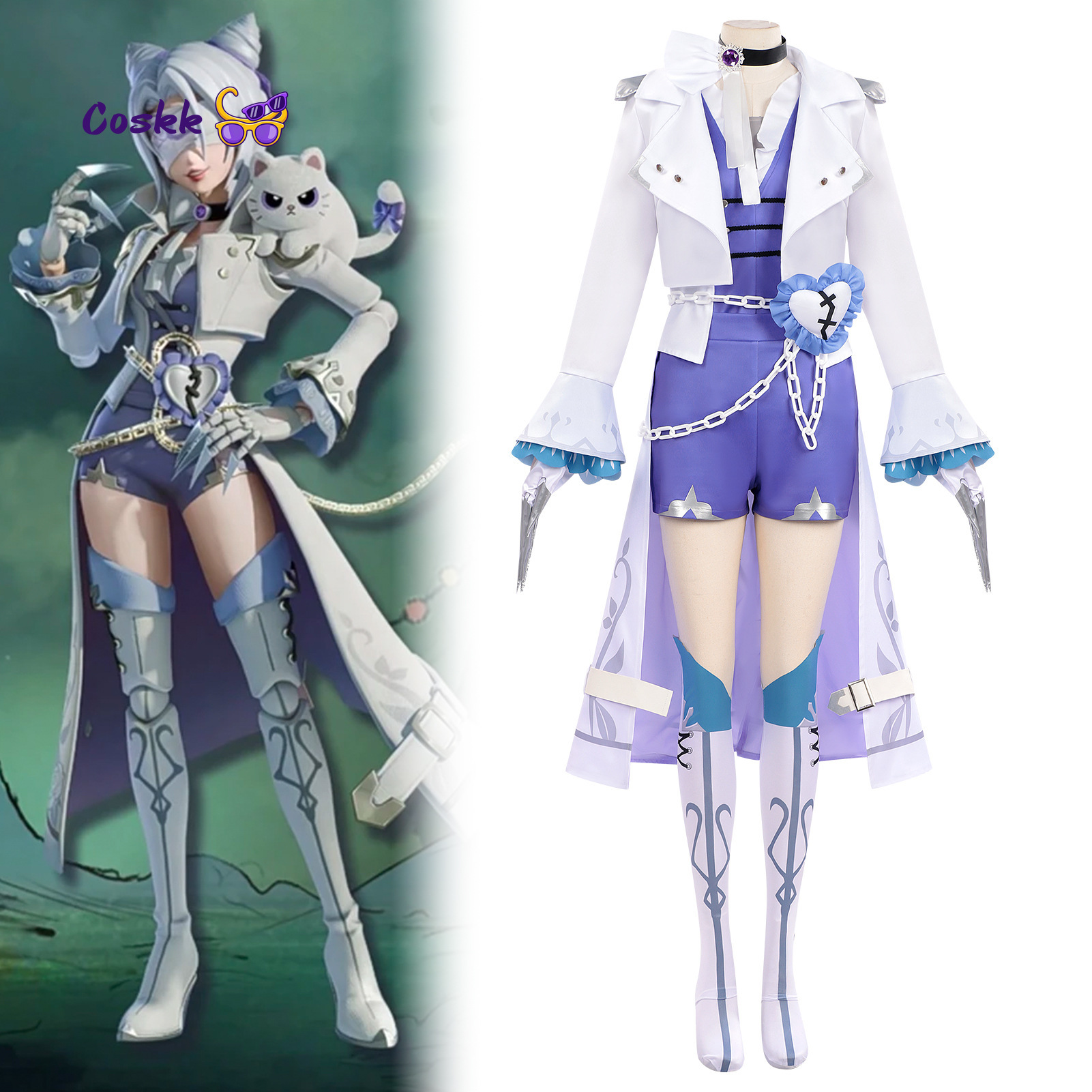 Party Games Eggy - Kostum Cosplay Eggy Party Vantia Shadow