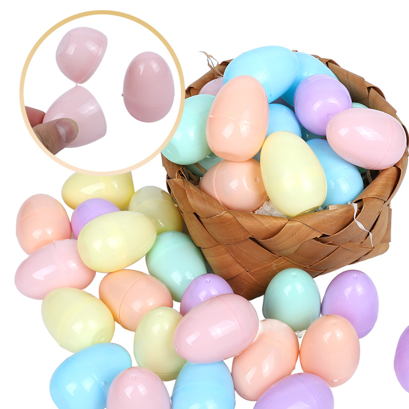 Party Games Easter Egg - 12/24-Pack Plastik Telur Paskah yang Dapat