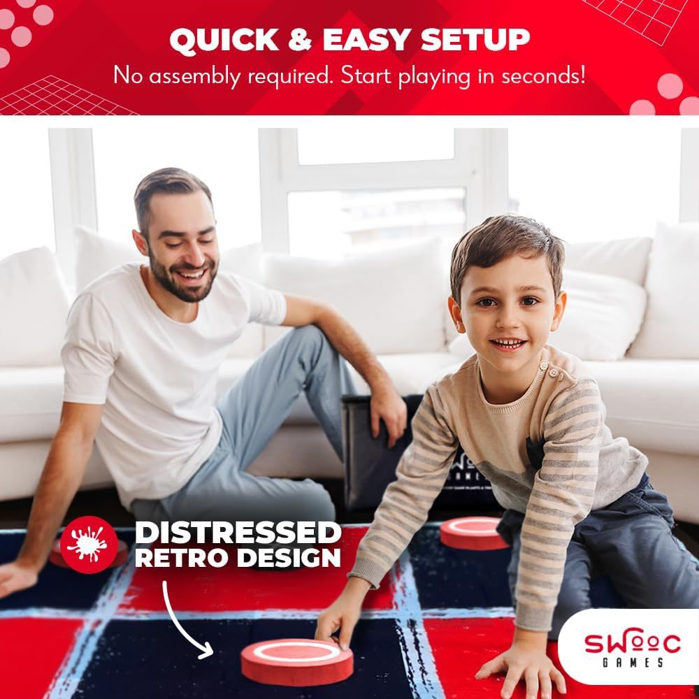 Set Permainan Catur & Tic Tac  - Tic Tac Toe Giant ulasan dan harga