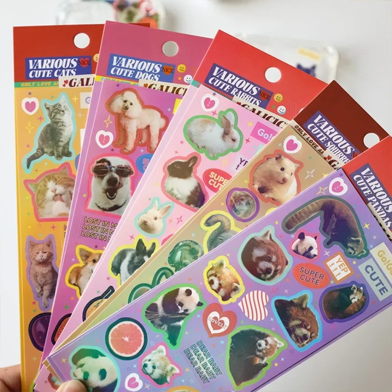 Diy stiker 1 lembar stiker luc - Zoo Party Games ulasan dan harga