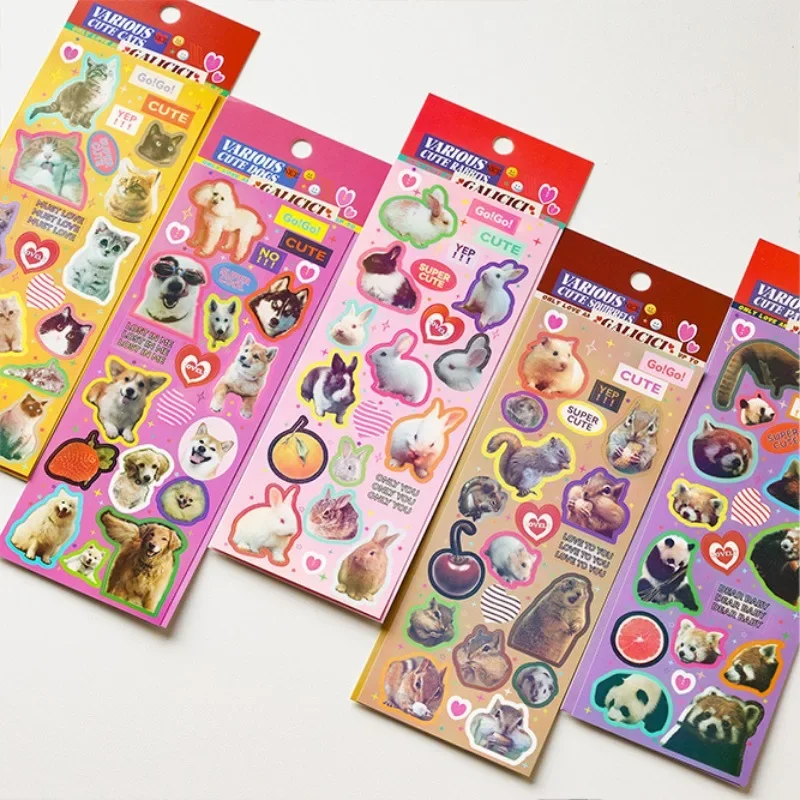 Diy stiker 1 lembar stiker luc - Zoo Party Games ulasan dan harga