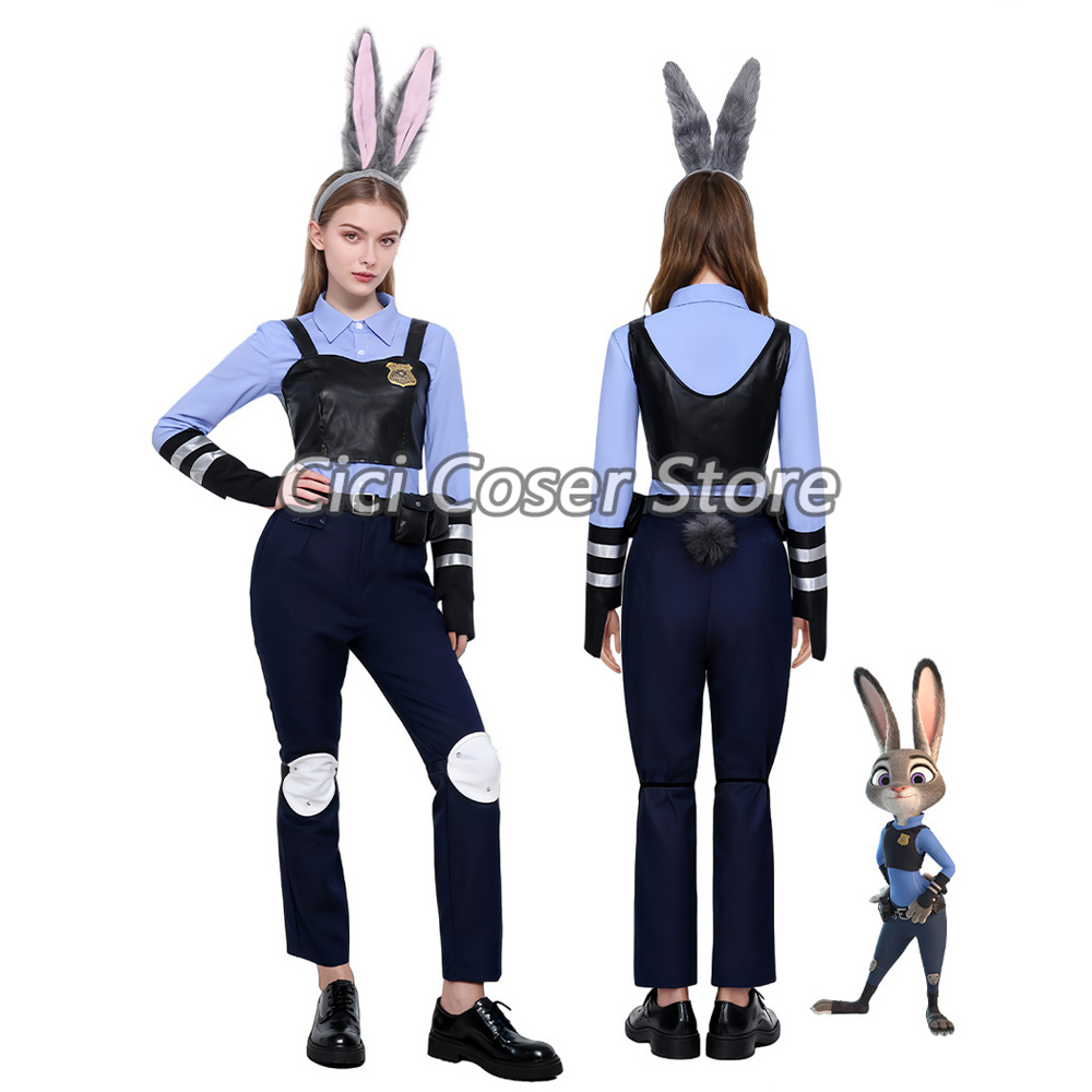 Kostum Cosplay Judy Hopps Petu - Zoo Party Games ulasan dan harga