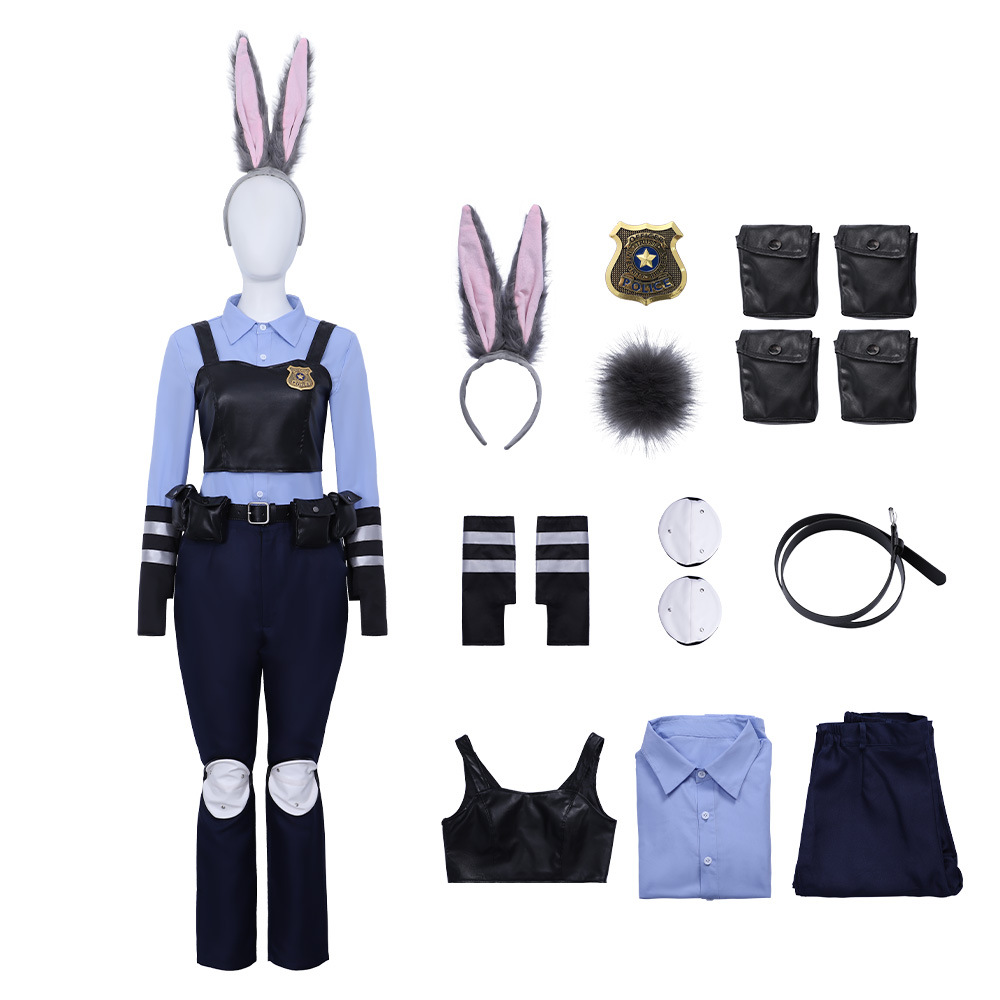 Kostum Cosplay Judy Hopps Petu - Zoo Party Games ulasan dan harga
