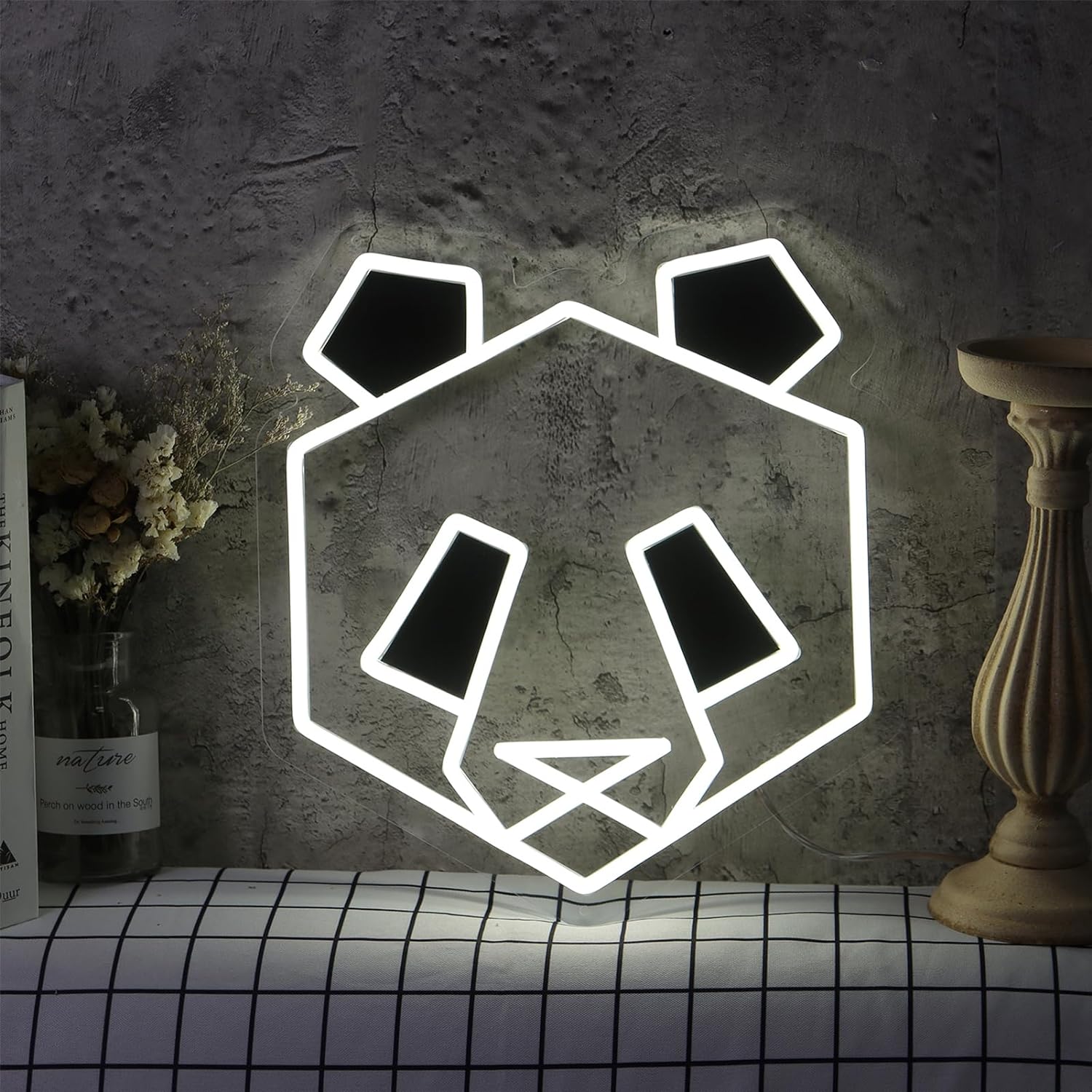Papan Lampu Neon Panda USB LED - Zoo Party Games ulasan dan harga