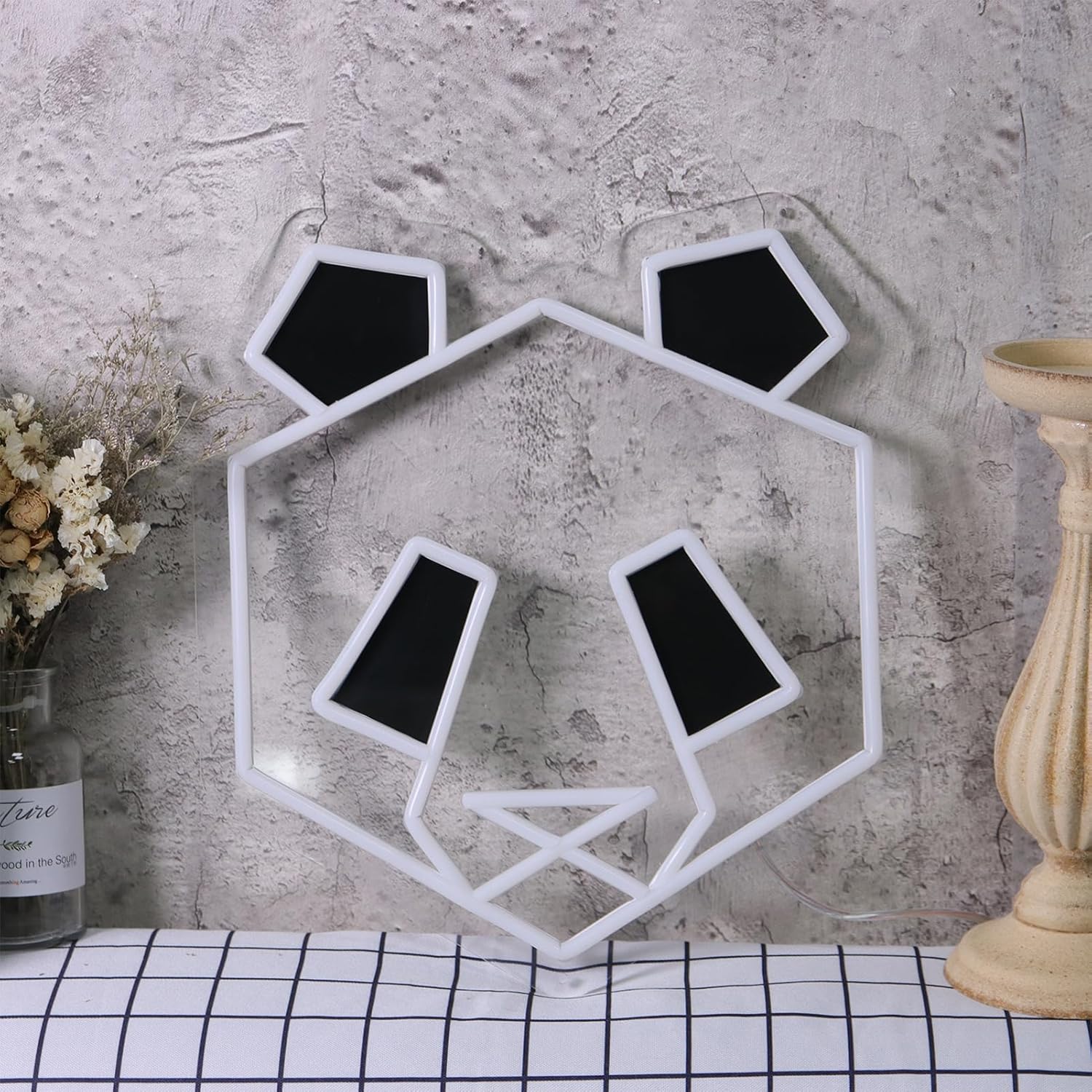 Papan Lampu Neon Panda USB LED - Zoo Party Games ulasan dan harga