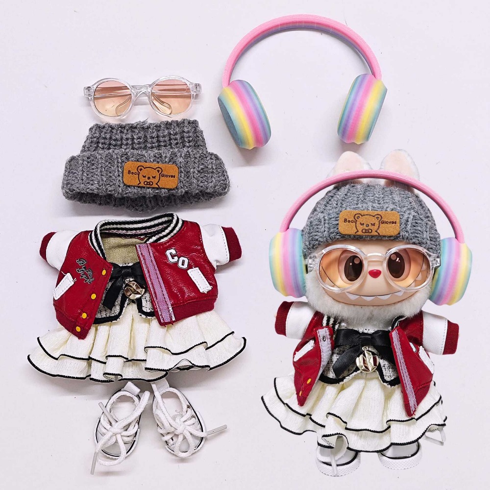 Pakaian Boneka Labubu 15/17cm, - Party Games 15 In 1 ulasan dan harga