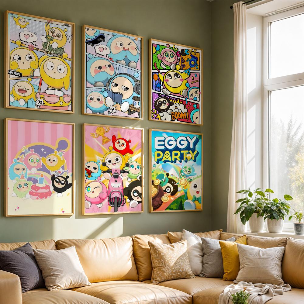Poster Permainan Pesta Eggy Ku - Party Games Eggy ulasan dan harga