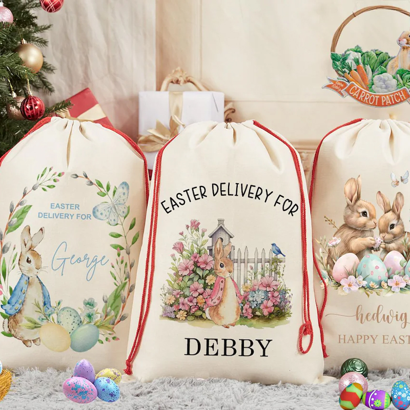 Tas Hadiah Kelinci Paskah deng - Party Games Easter Egg ulasan dan harga