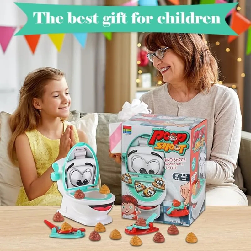 Mainan Toilet Poop Game dengan - Party Games 15 In 1 ulasan dan harga