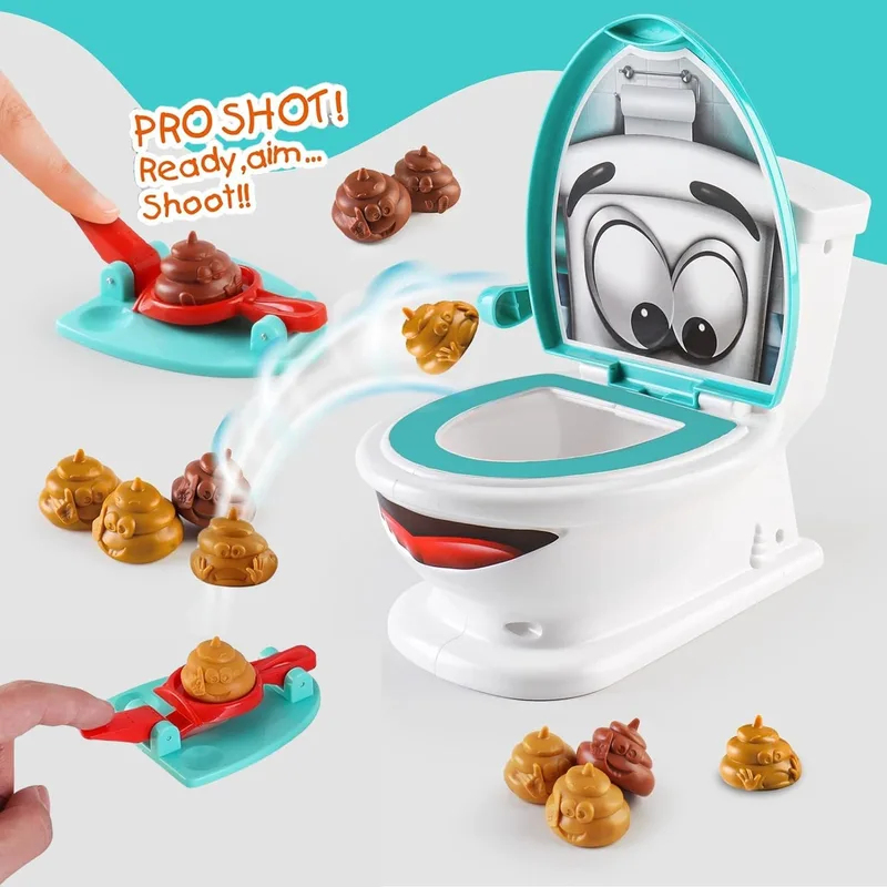 Mainan Toilet Poop Game dengan - Party Games 15 In 1 ulasan dan harga