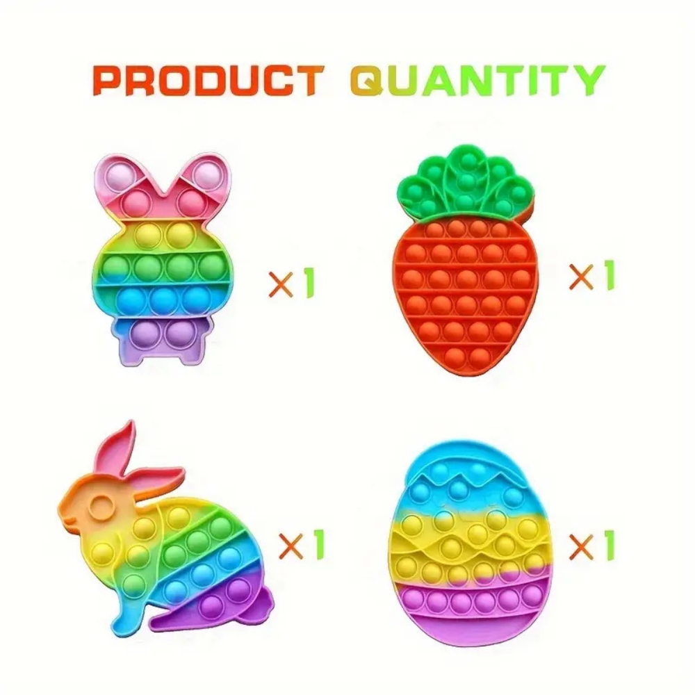 Set 4 Telur Kelinci Paskah Wor - Party Games Easter Egg ulasan dan harga