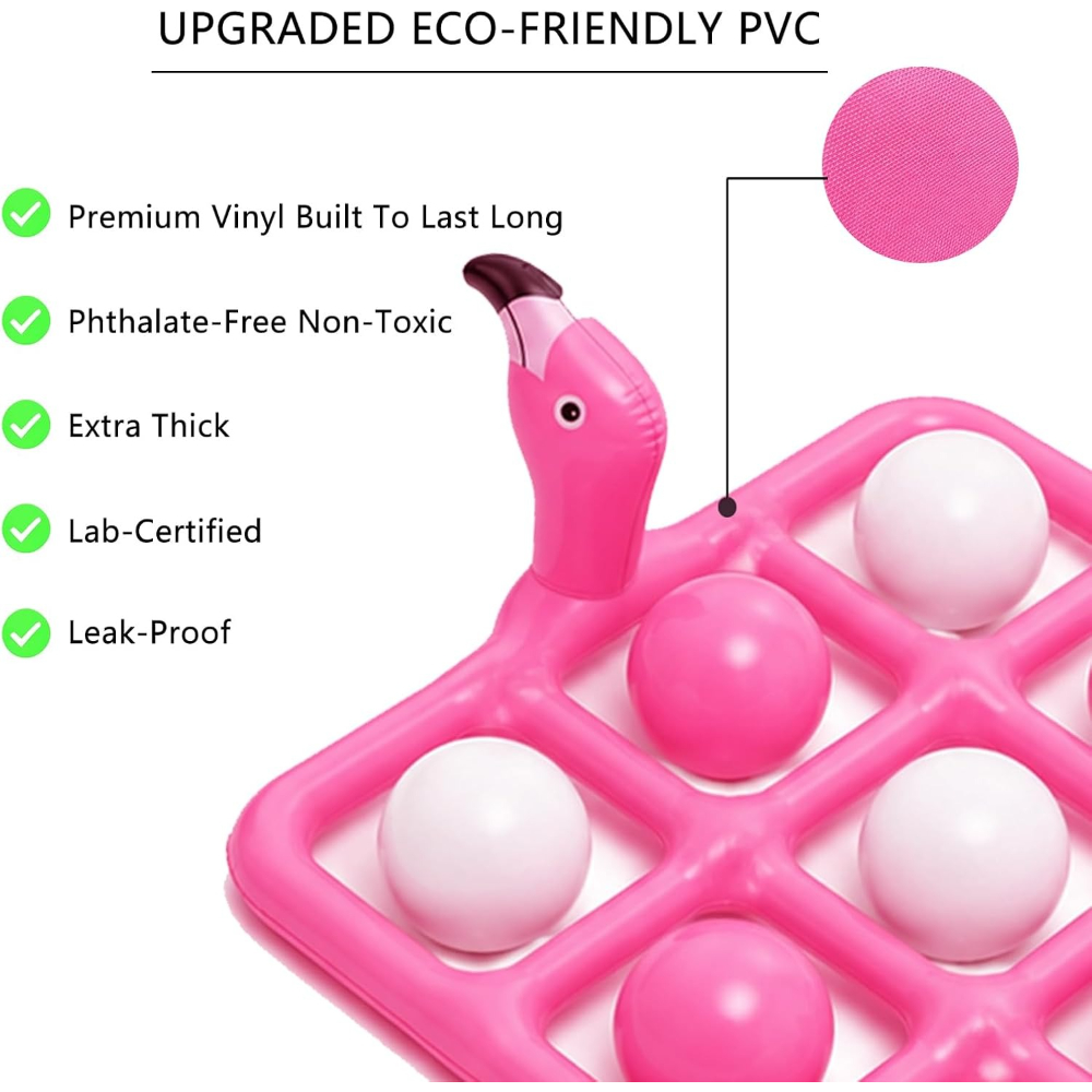 Set Tic Tac Toe Flamingo Raksa - Tic Tac Toe Giant ulasan dan harga