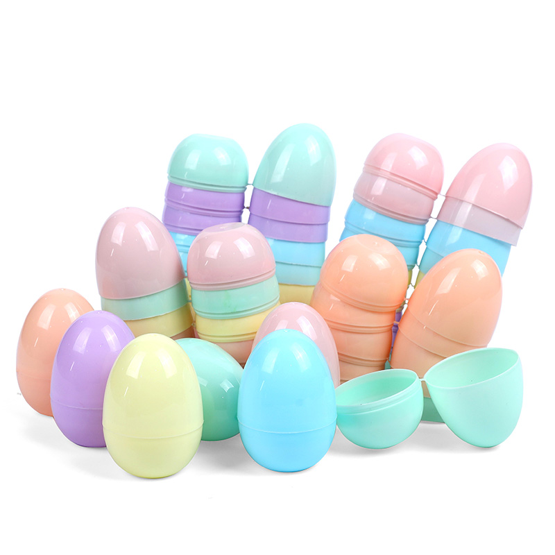 12/24-Pack Plastik Telur Paska - Party Games Easter Egg ulasan dan harga