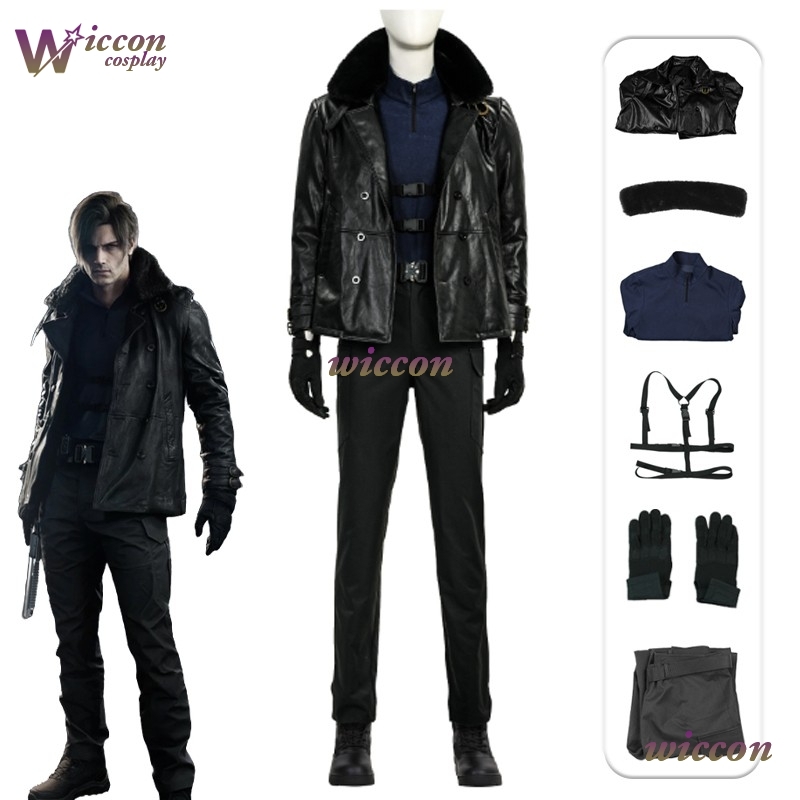 Kostum Cosplay Leon·S·Kennedy  - Party Games Kit ulasan dan harga