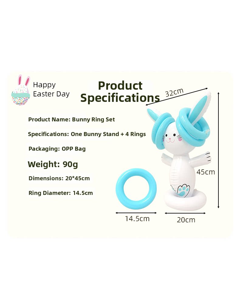 Permainan Lempar Cincin Kelinc - Party Games Easter Egg ulasan dan harga