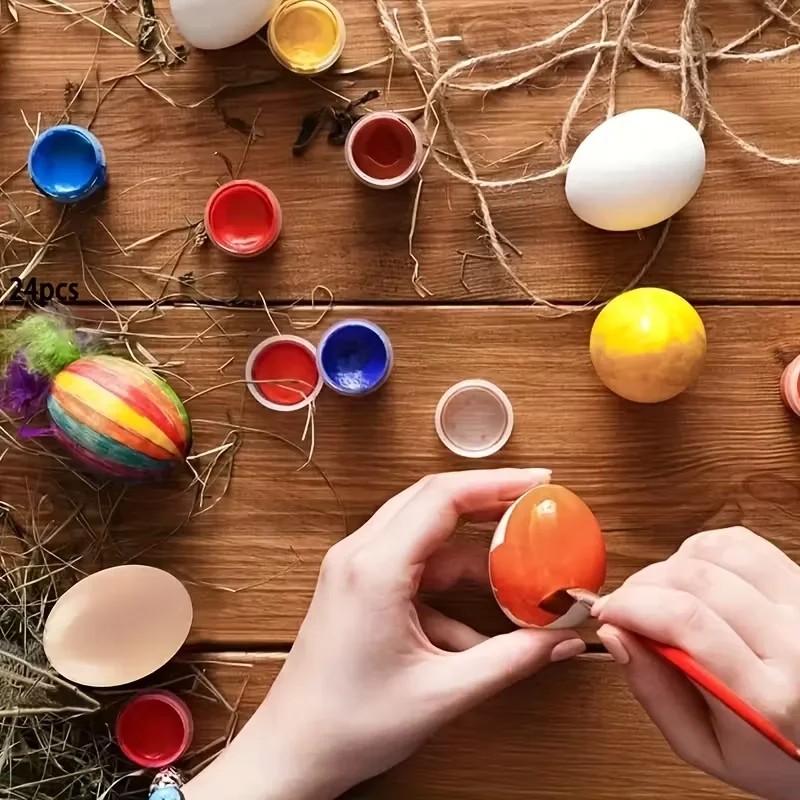 Telur Paskah Kayu Berkualitas  - Party Games Easter Egg ulasan dan harga