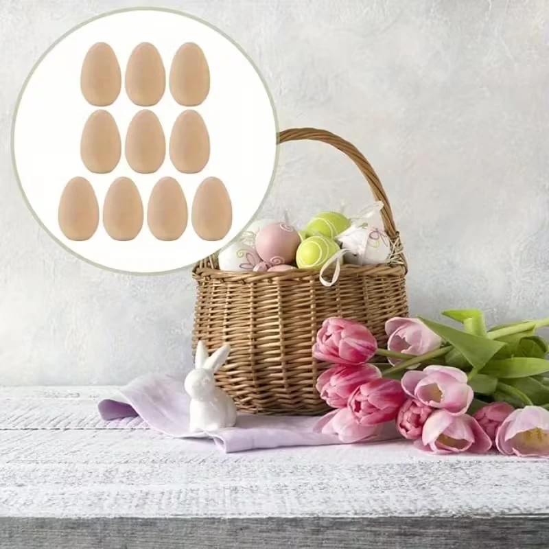 Telur Paskah Kayu Berkualitas  - Party Games Easter Egg ulasan dan harga