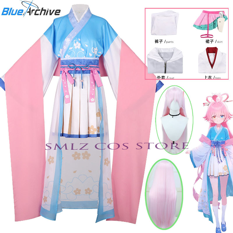 Kostum Cosplay Game Blue Archi - Party Games Kit ulasan dan harga