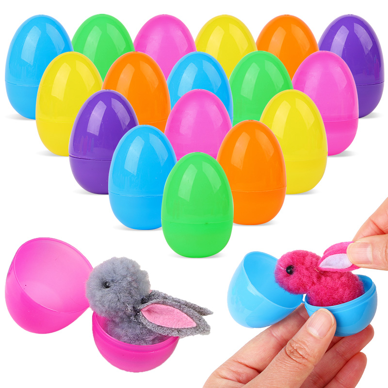24/48Pcs Telur Paskah Lucu den - Party Games Easter Egg ulasan dan harga