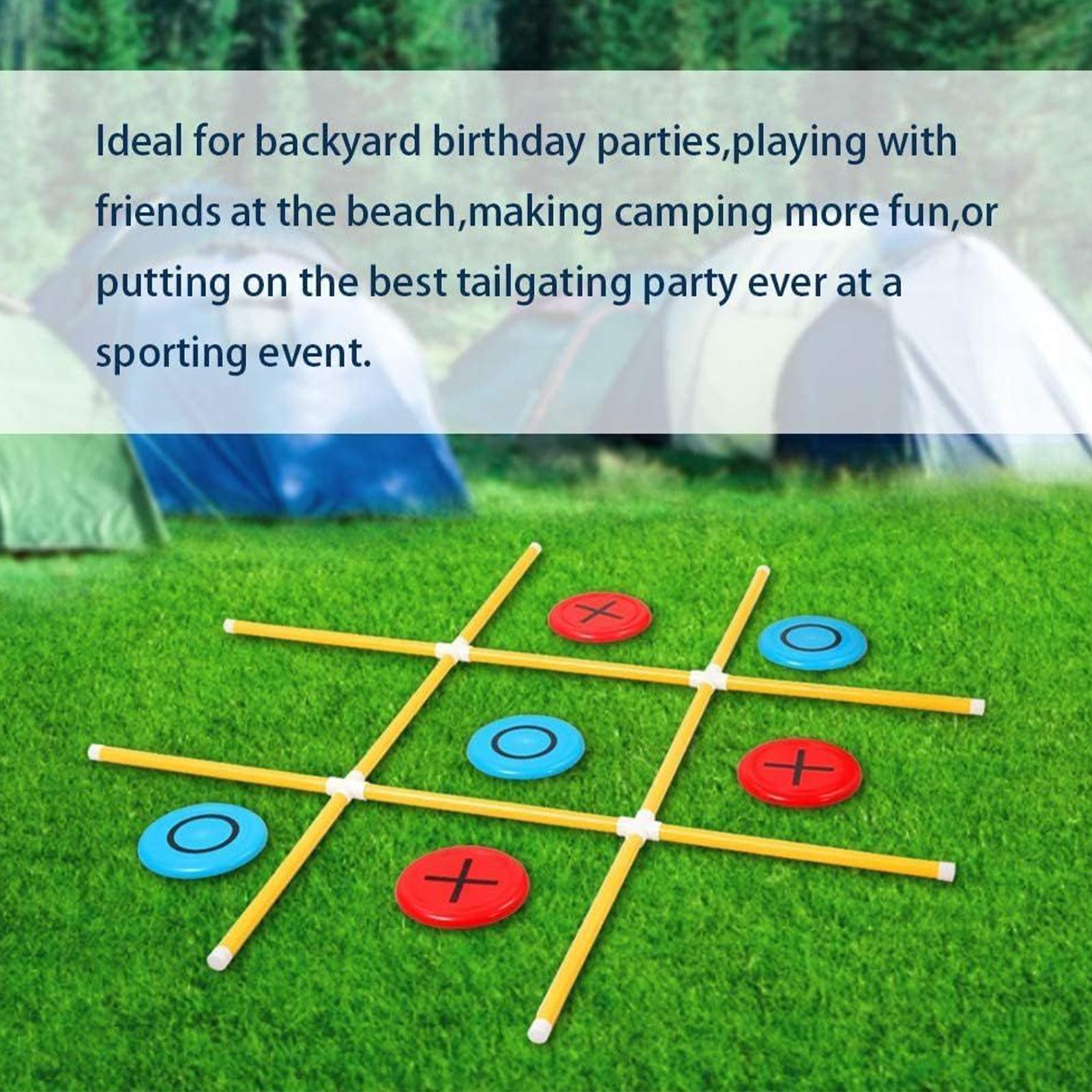 Bean Toss Game Outdoor Lawn Ga - Tic Tac Toe Giant ulasan dan harga