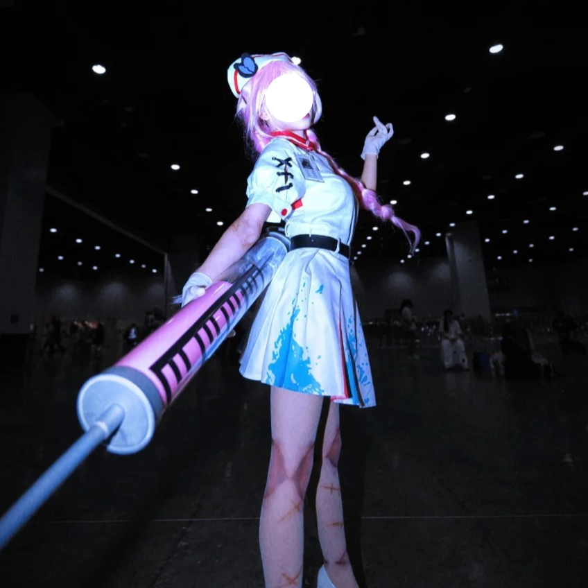 Kostum Cosplay Perawat Heather - Party Games Eggy ulasan dan harga