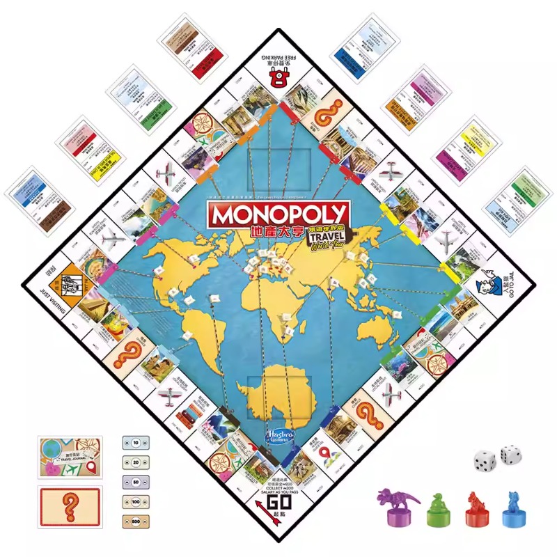 Hasbro Asli Real Estate Tycoon - Hasbro Game Monopoly ulasan dan harga