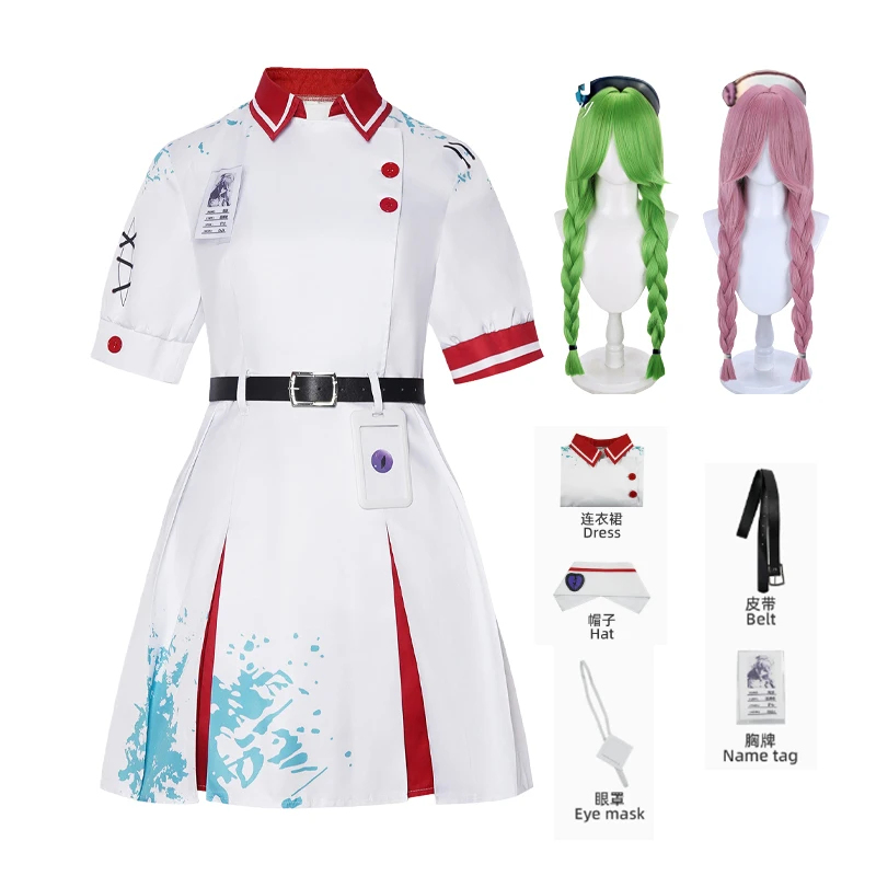 Kostum Cosplay Game Heather Se - Party Games Eggy ulasan dan harga
